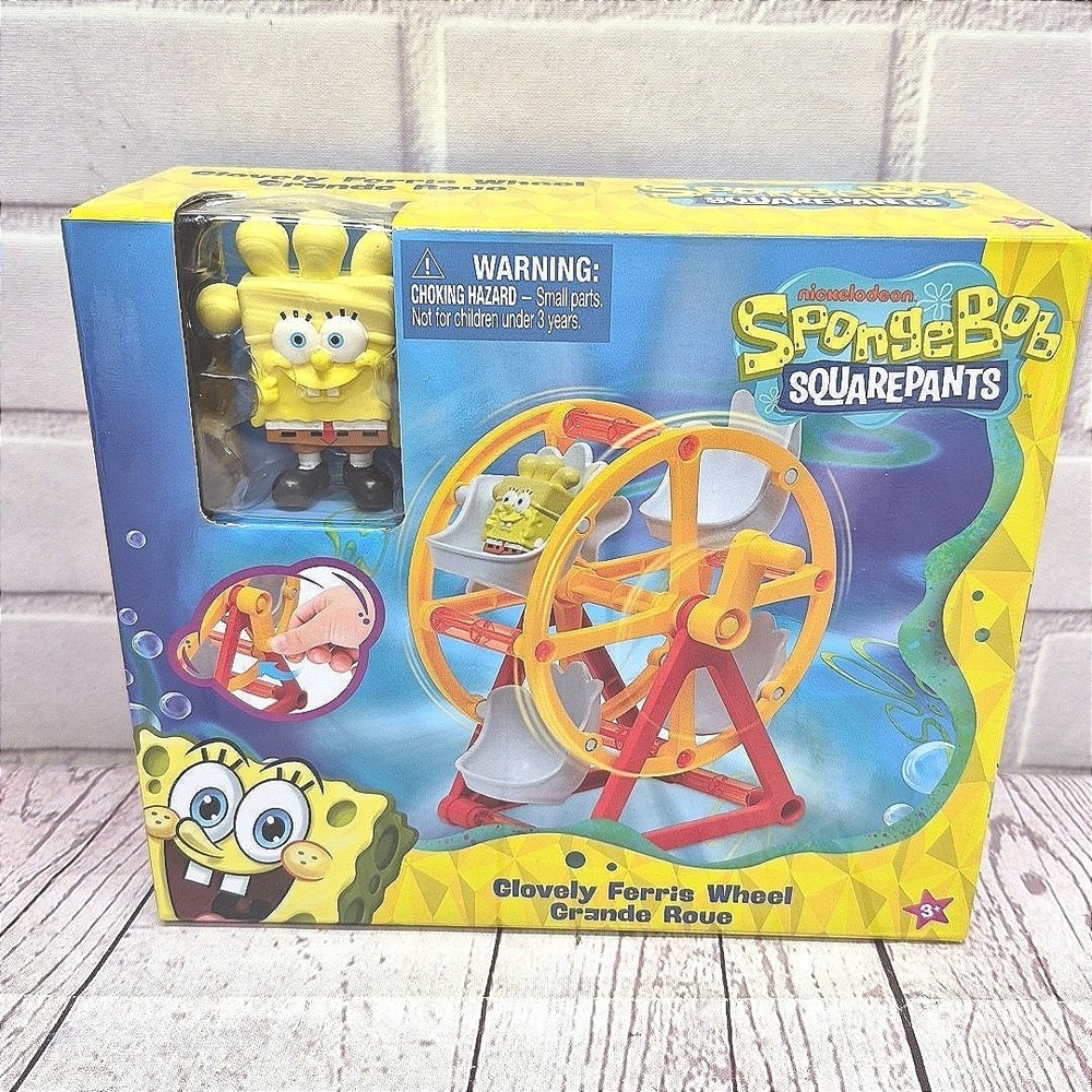 SpongeBob SquarePants Glovely Ferris Wheel Playset Legend Toys Nickelodeon NEW